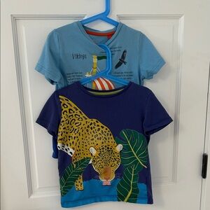 Mini Boden Boys Short Sleeve (Glow in the Dark) Set size 5-6yr boys